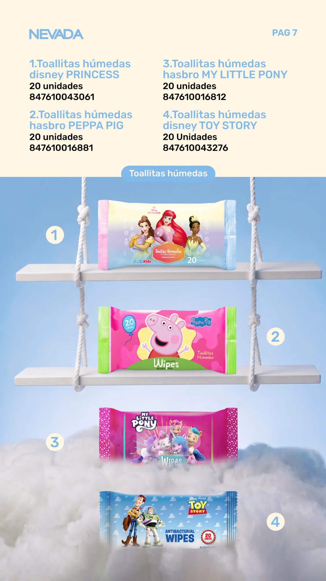 Toallitas húmedas: productos de la página 9