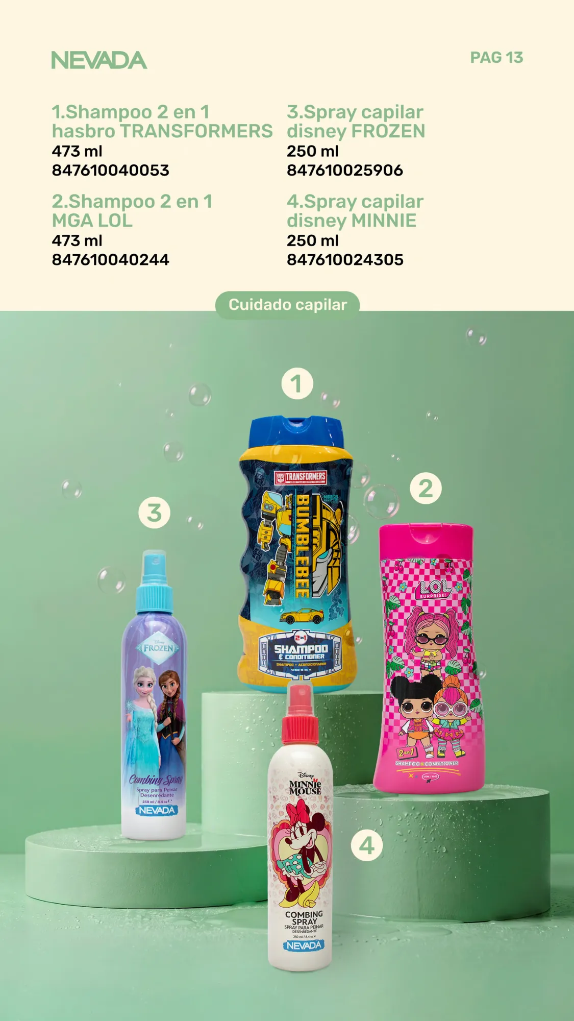 Cuidado capilar: productos de la página 15