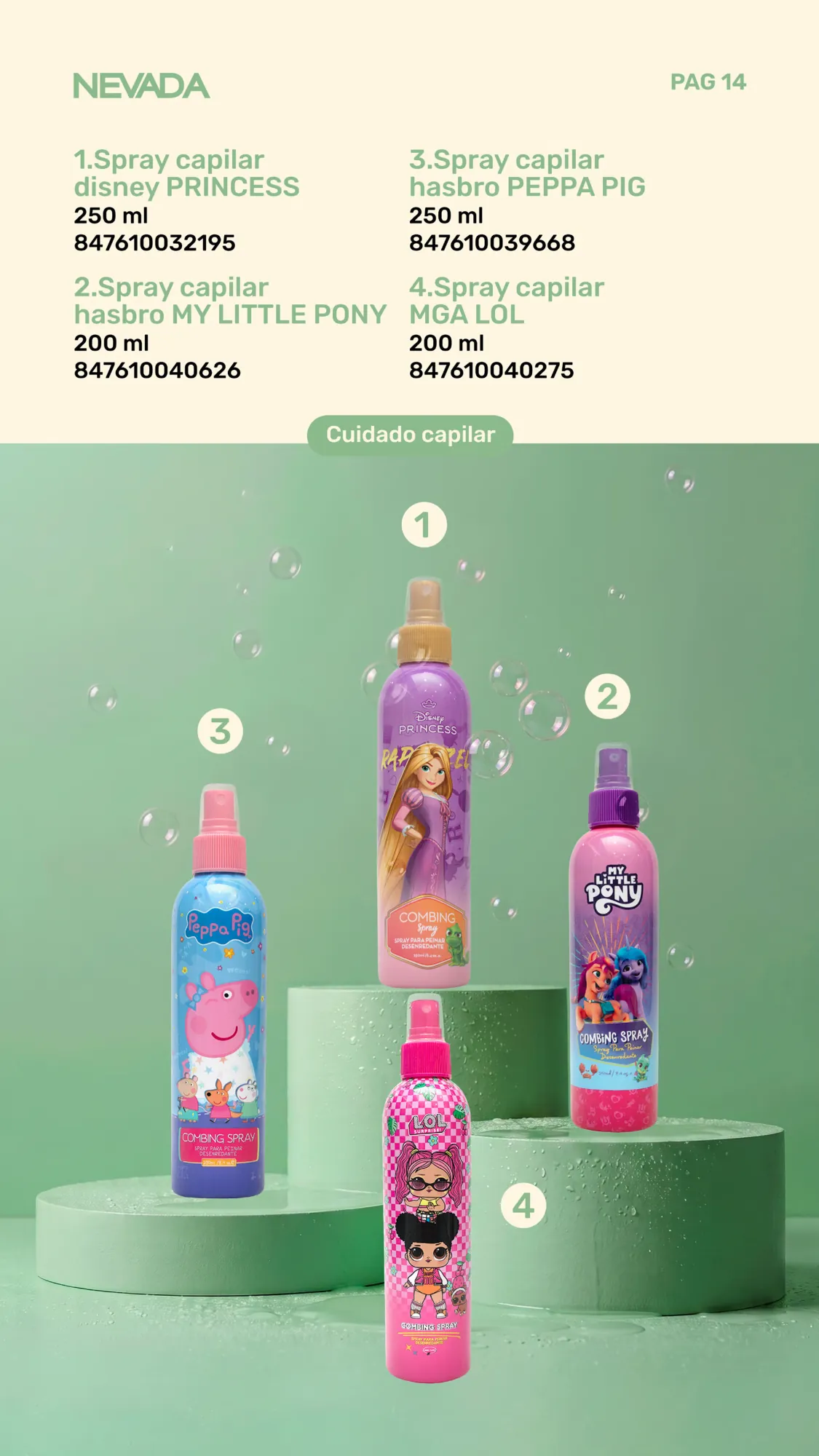 Cuidado capilar: productos de la página 16