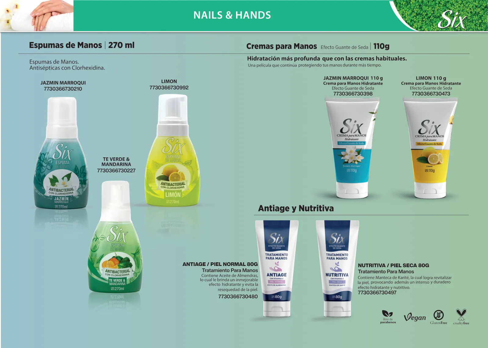 Manos: productos de la página 3